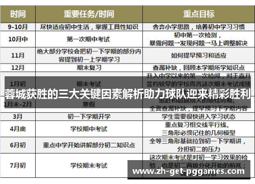 蓉城获胜的三大关键因素解析助力球队迎来精彩胜利